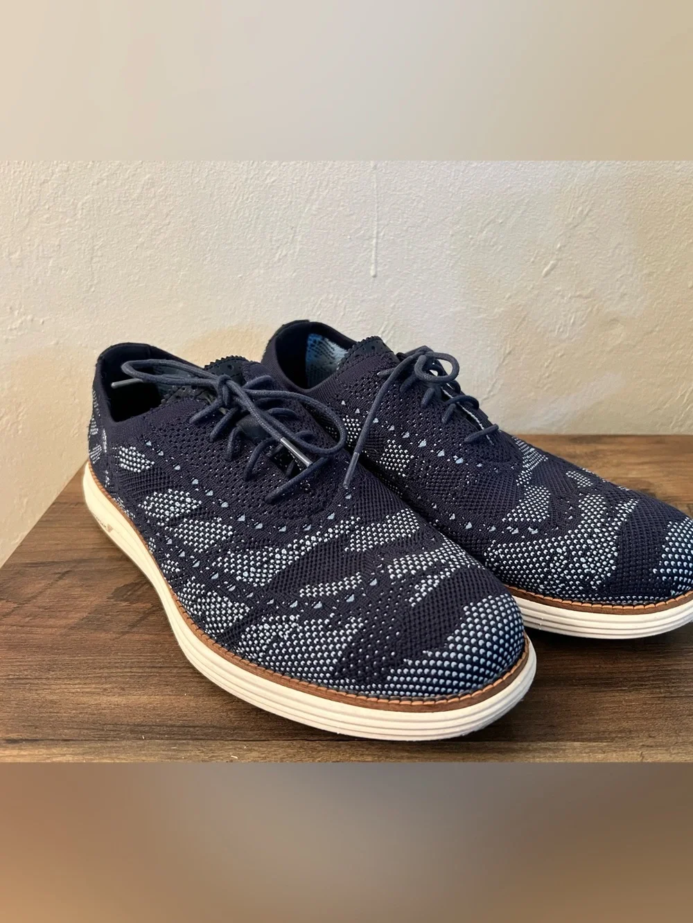 Cole Haan Blue ØriginalGrand Remastered Wingtip Oxford